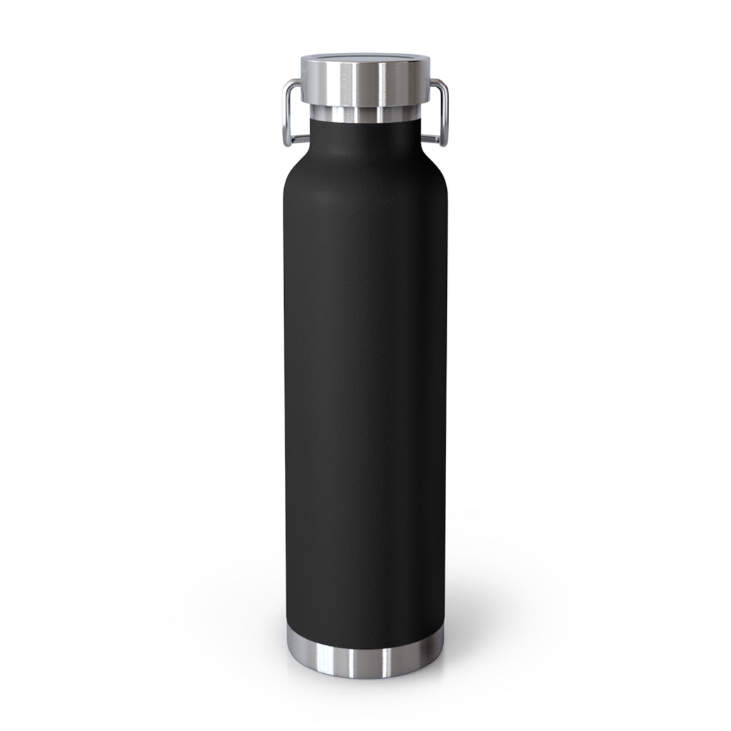 Personalized 22oz Copper Vacuum Insulated Bottle — Custom Name Stainless Steel Water Bottle