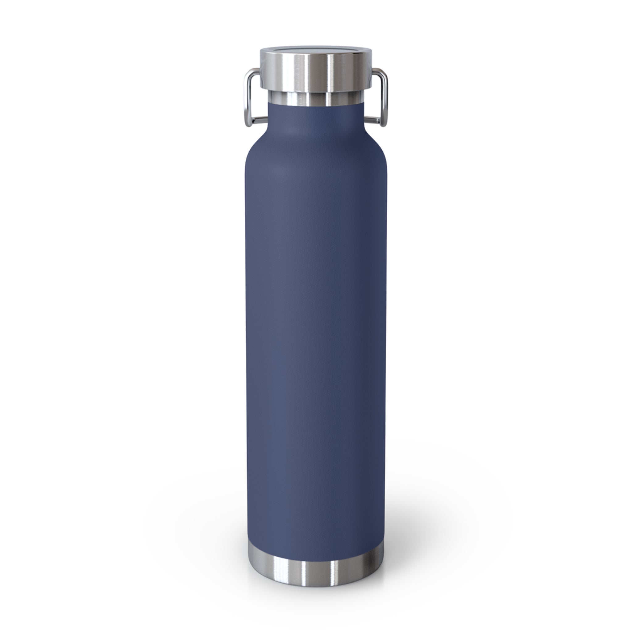 Personalized 22oz Copper Vacuum Insulated Bottle — Custom Name Stainless Steel Water Bottle