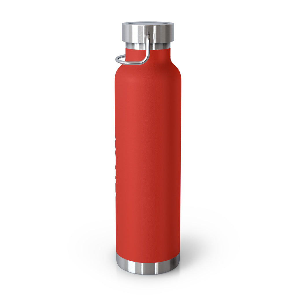Personalized 22oz Copper Vacuum Insulated Bottle — Custom Name Stainless Steel Water Bottle