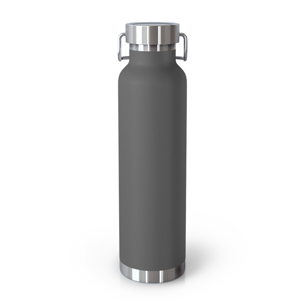 Personalized 22oz Copper Vacuum Insulated Bottle — Custom Name Stainless Steel Water Bottle
