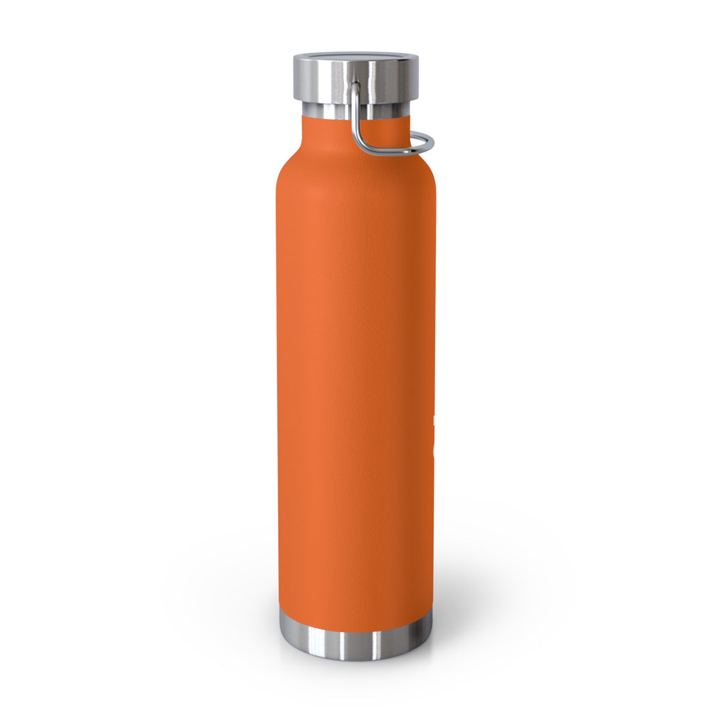 Personalized 22oz Copper Vacuum Insulated Bottle — Custom Name Stainless Steel Water Bottle